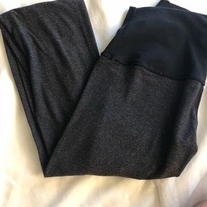 Lululemon Black and Gray Wunder Under Pants Size 4